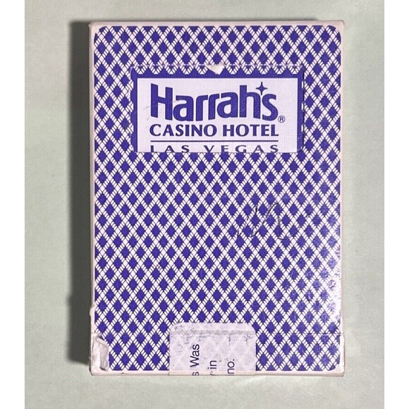 Harrah's Casino & Hotel Las Vegas Nevada -vint Purple BEE Playing Cards-Retired - Picture 3 of 4